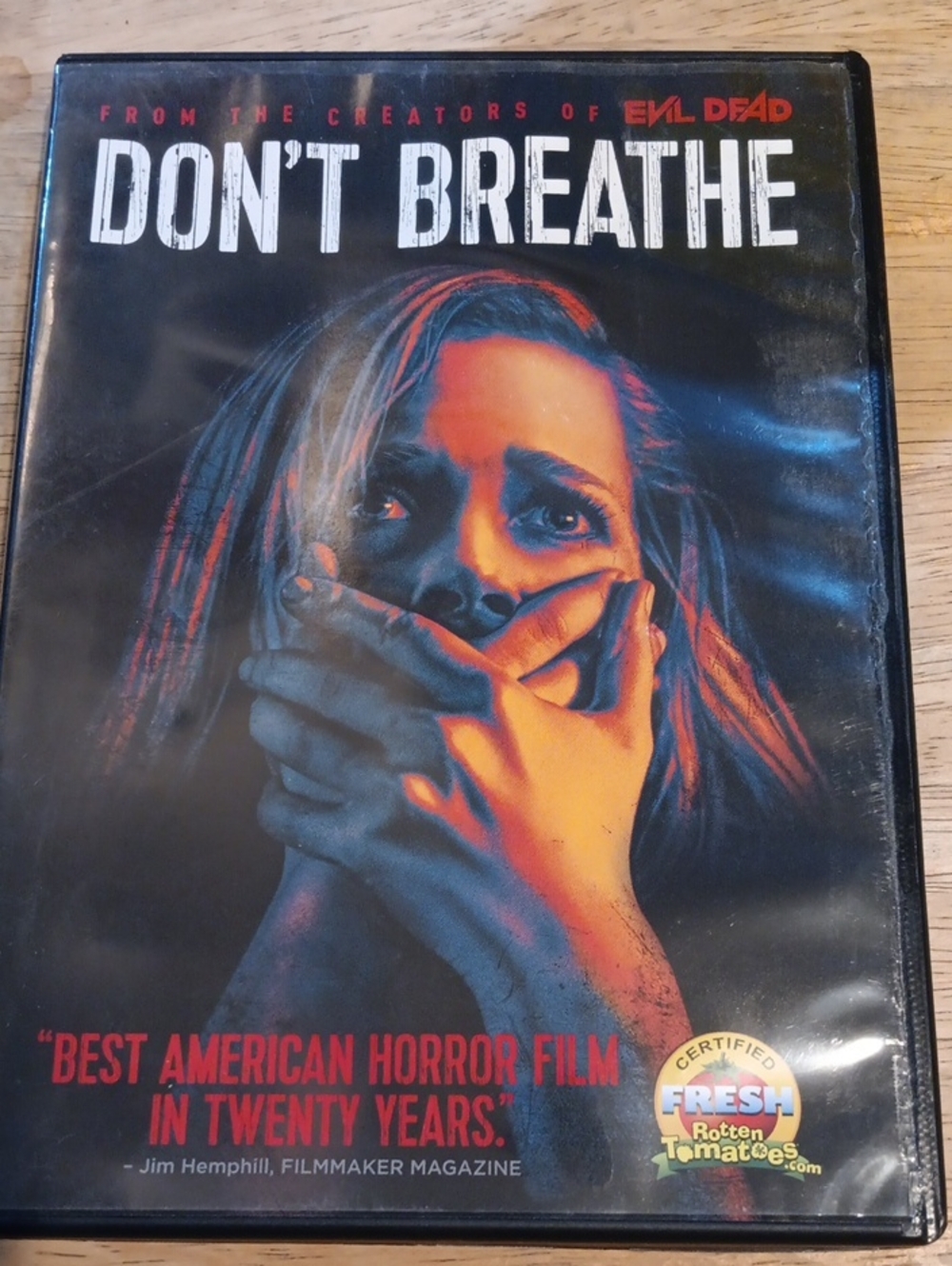 Don't Breathe Horror DVD